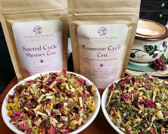 Feminine Care Organic Loose-Leaf Tea Bundle, Caffeine Free