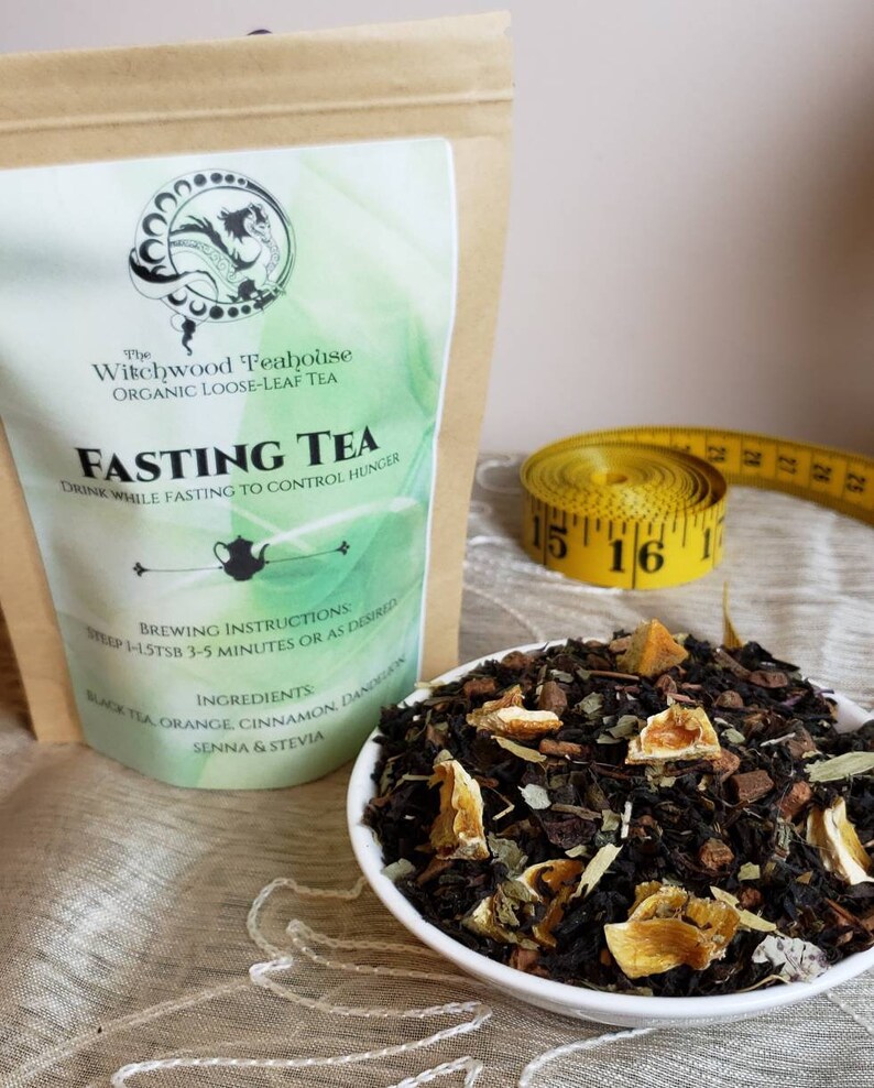 Fasting Tea Organic Loose Leaf Wellness Tea for Intermittent Etsy