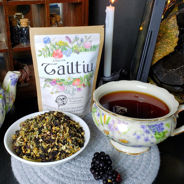 Tailtiu Blackberry Organic Loose Leaf Tea - Lughnasadh Tea