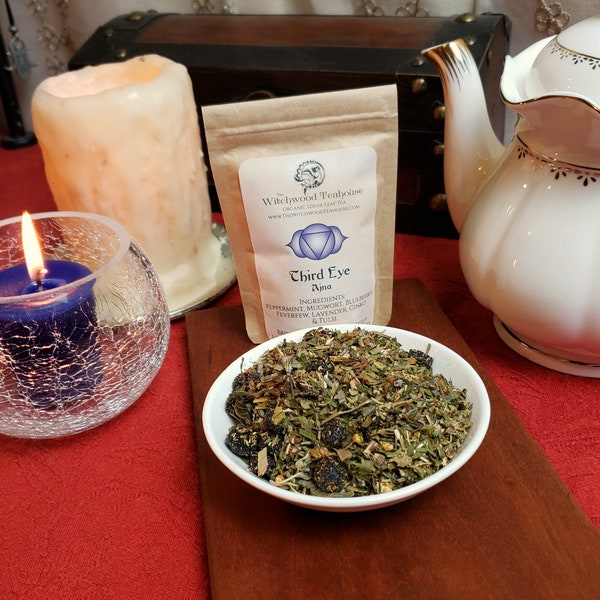 Third Eye (Ajna) Chakra Organic Loose-Leaf Tea , Caffeine Free