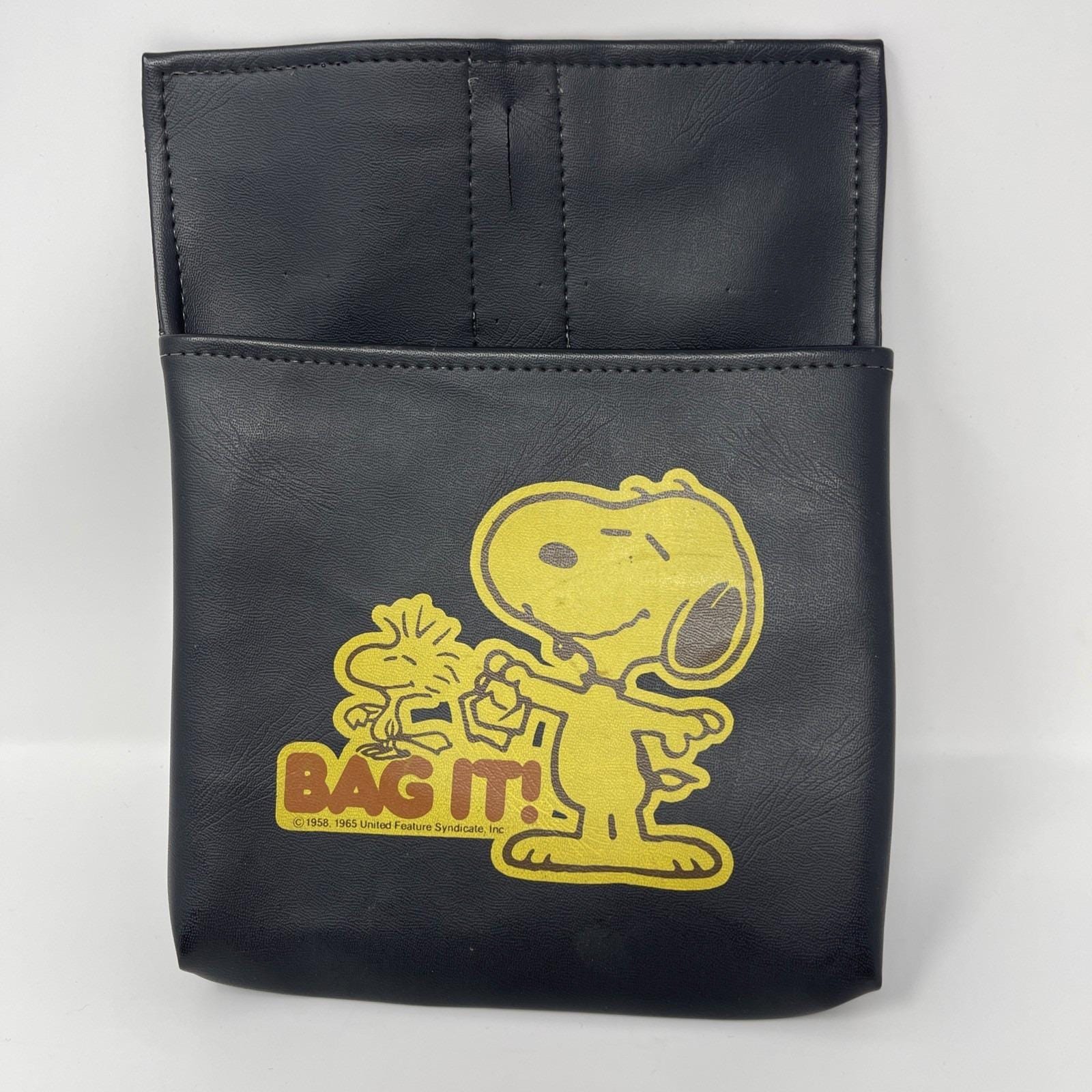 Vintage Peanuts Trash Can Snoopy - Etsy