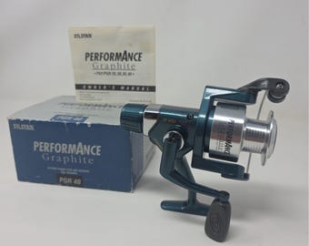 VTG NEW Silstar Performance Graphite PGR 40 Spinning Fishing Reel Original Pkg