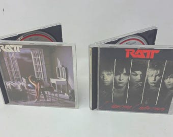Ratt VTG lot 2 CDs Invasion Of Your Privacy 1985 & Dancing Undercover 1986