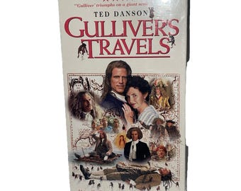 Gullivers Travels VHS VTG 96', 2 Tape Set Ted Danson Mary Steenburgen Jim Henson