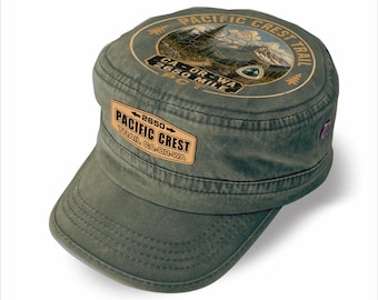 Gorra Pacific Crest Trail Cadet – Gorra de senderismo y aventura 100% algodón