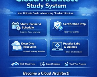 Cloud Certification Study Planner | Track Labs, Certs & Projects