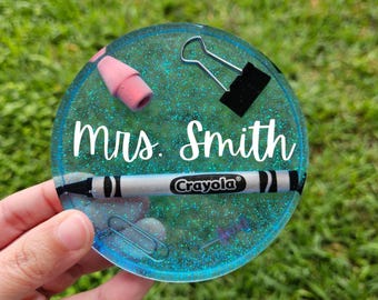 Teacher Coaster - Teacher Appreciation Gift - End of Year Gifts - Teacher Gift - Personalized Coasters - Customer Coasters