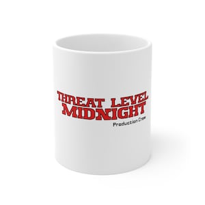 The Office "Threat Level Midnight" Production Crew Mug