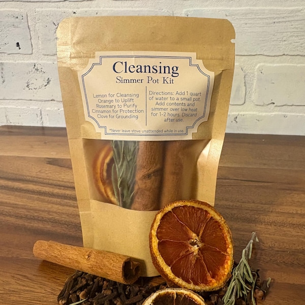 Cleansing Simmer Pot Kit - Natural Home Fragrance