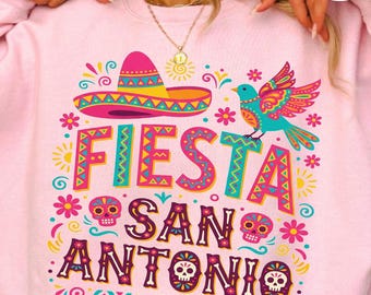Viva Fiesta San Antonio PNG, Colorful Fiesta Sublimation Design, Mexican Fiesta Clipart, Cinco de Mayo Sublimation, Cricut Download