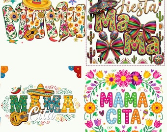 Glitter Fiesta Mama png, Cinco De Mayo Mama sombrero Serape Bow-ontwerp, Mexicaanse Fiesta Mom-shirtsublimatie, trendy Cinco De Mayo Mom-shirt, trendy Cinco De Mayo-moeder png