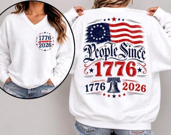250e verjaardag VS, png, mensen sinds 1776 png, viering Amerika 250, patriottisch 4 juli-sublimatieontwerp