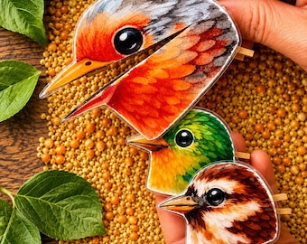 Fine Motor Skills Game | Montessori Bird Feeding Activity | Pincer Grasp Learning (PDF)
