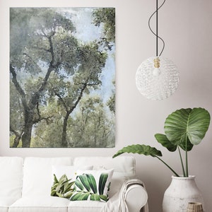 Trees Wall Art, Trees Canvas Print, Trees Large Wall Decor Trees Canvas Forest Wall Art Scenery Nature Forest Trees, Melody of Nature 4