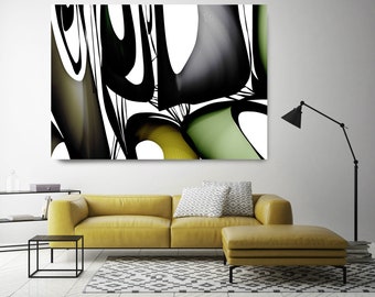 modern canvas art etsy