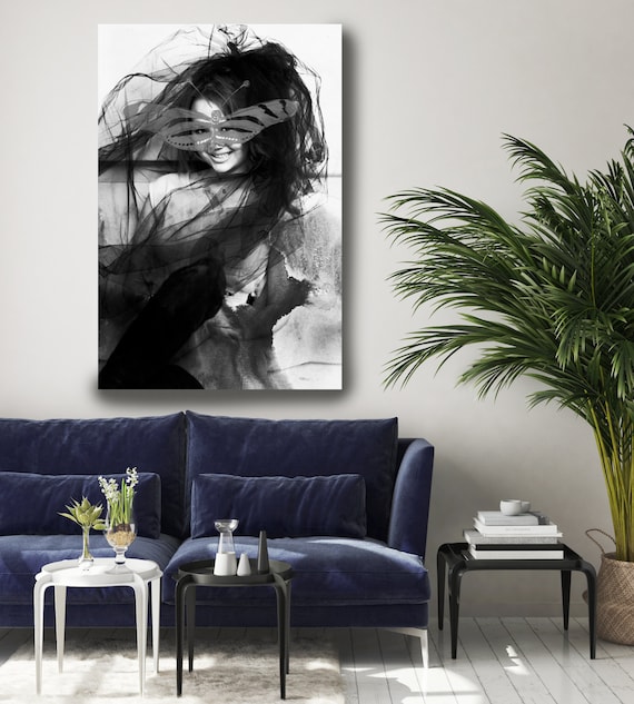 Butterfly, Figurative Photography Art, Sexy wall art, Figurative Canvas Print Living Room Decor Irena Orlov Natalia Bereznyuk