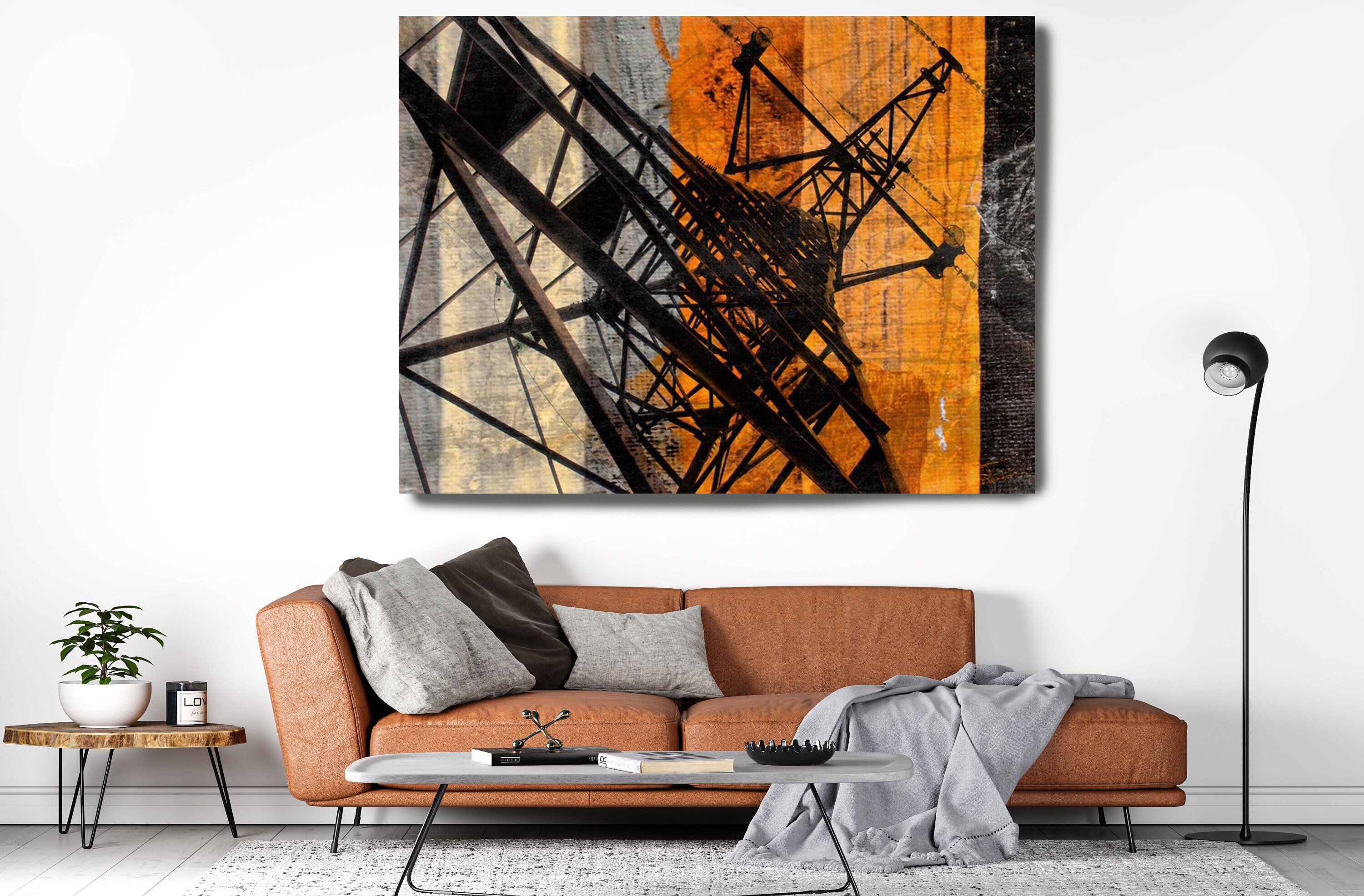 Industrial artwork on sale