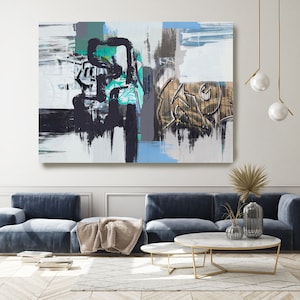 The Ability to Integrate, Street Art, Graffiti Art Print, Graffiti on canvas Street Art Painting Print on Canvas Graffiti Canvas Art Print