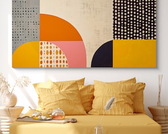 Midcentury Mod Vibes-16, Retro Art, Abstract Mid Century Print, Abstract Mid Century Modern Wall Art