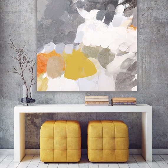 ORL-6916-1 Mix of Colors 7. Abstract Paintings Art, Wall Decor, Extra Large Abstract Colorful Canvas Art Print up to 48" by Irena Orlov