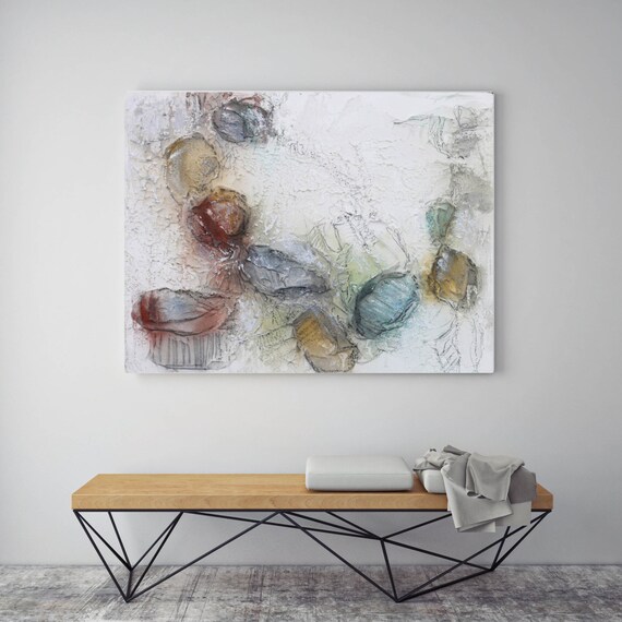 Growth. Abstract Paintings Art, Wall Decor, Extra Large Abstract Colorful Contemporary Canvas Art Print up to 72" by Irena Orlov