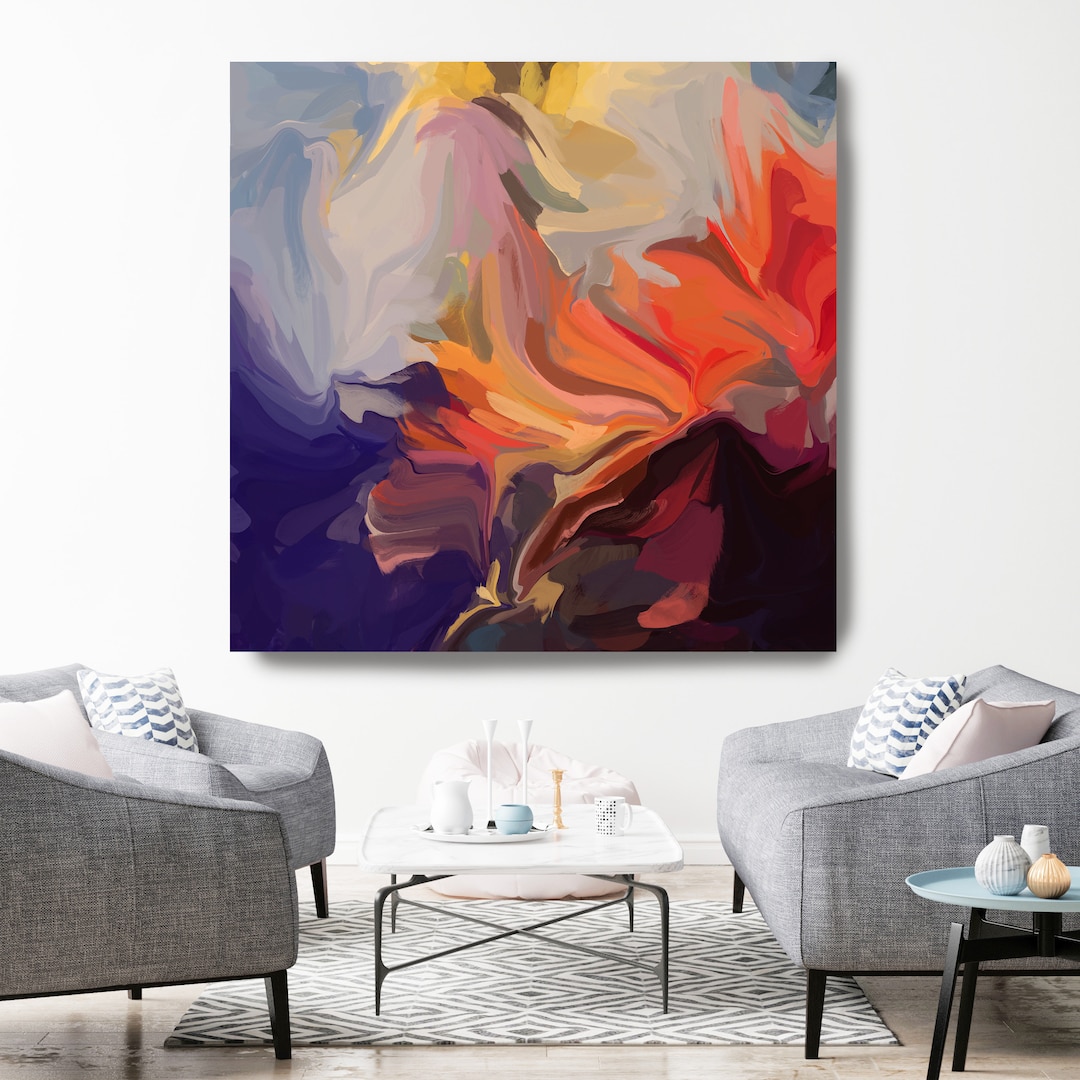 Once Upon A Summertime, Original Art, Abstract Art, Acrylic