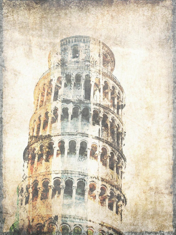 Tower of Pisa. Canvas Print by Irena Orlov 40x30"