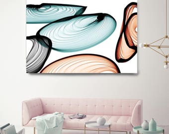 Geometrical Canvas Wall Art Print | Colorful Wall Decor Print | Wall Art Print Up To 72" | Abstract Wall Art Print | Geometric Print
