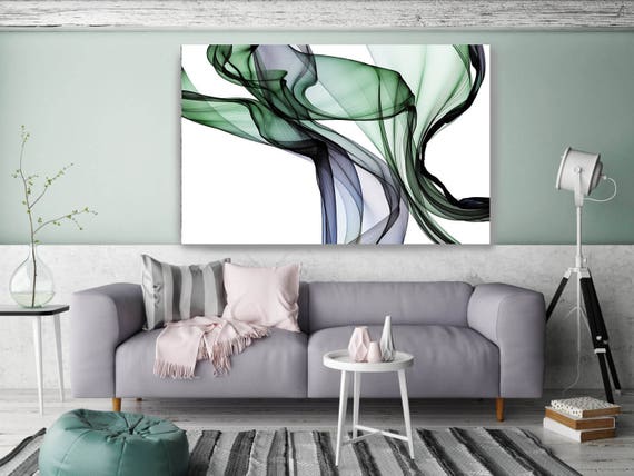 The Invisible World-Movement15_35_54, Abstract New Media Art, Wall Decor, Extra Large Abstract  Canvas Art Print up to 72" by Irena Orlov