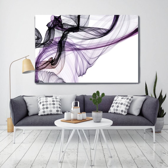 The Invisible World-Movement18_38_43, Abstract New Media Art, Wall Decor, Extra Large Abstract  Canvas Art Print up to 72" by Irena Orlov