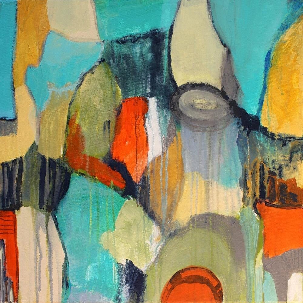 Emotions in motion. Abstract Art, Wall Decor, Large Abstract Colorful