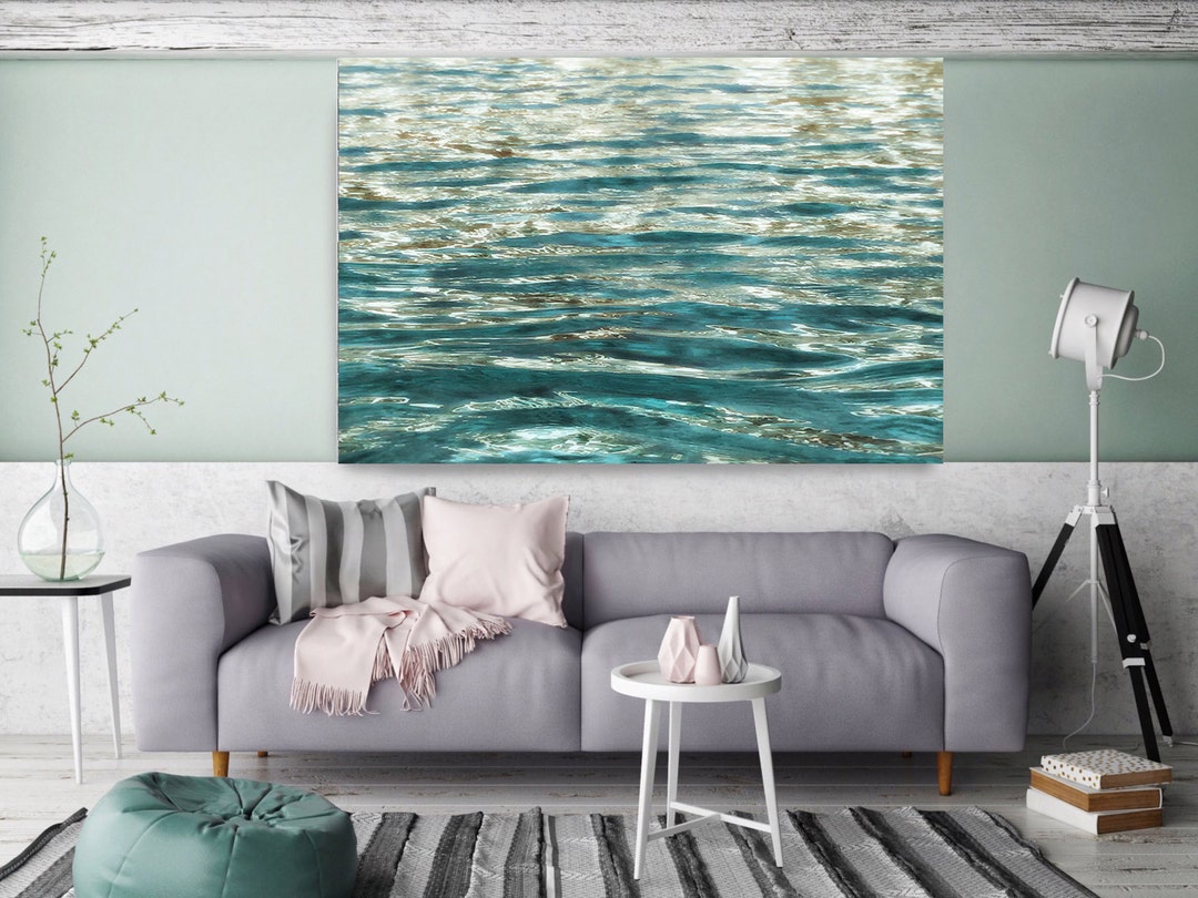 Clear Waves. Extra Large Water Canvas Art Prints up to 72, Seascape ...