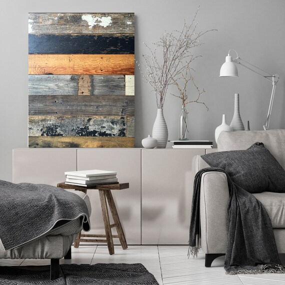 Rustic barn wood 2 Canvas Art Print, Extra Large Canvas Print up to 90" by Irena Orlov