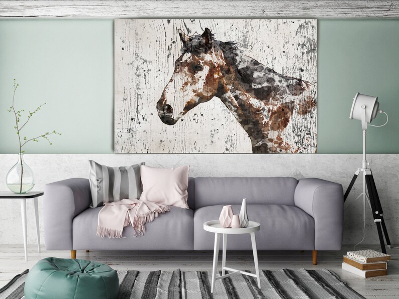 Mr. X Horse. Extra Large Horse Unique Horse Wall Decor Etsy