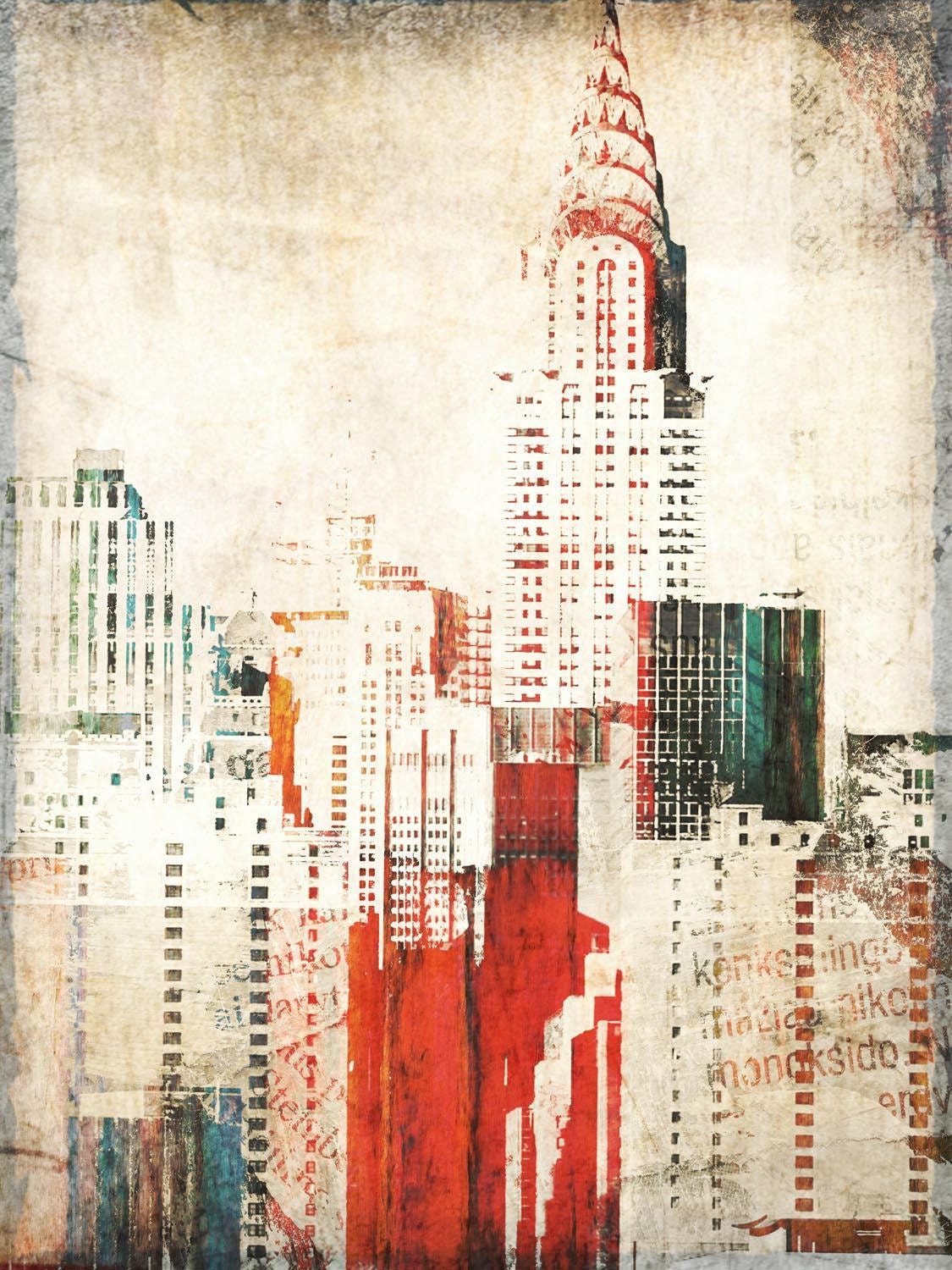 Chrysler Building. Cityscape Canvas Print by Irena Orlov, large city