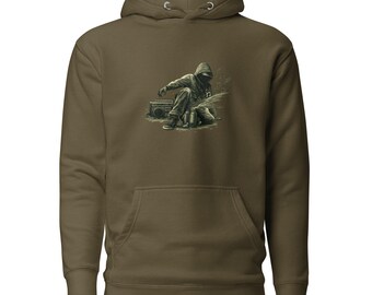 Dance Hip Survival Unisex Hoodie, Urban Streetwear, Breakdancer Gift