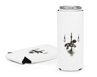 Unfinished Moment Nu Metal Album Art Can Cooler, Music Drink Sleeve, Metalhead Gift