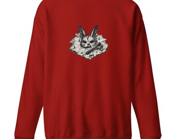 Sweatshirt „Der lange Weg zur Bunny Man Bridge“, Rundhalsausschnitt „Virginia Folklore“, T-Shirt mit urbaner Legende