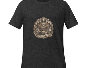 Unisex-T-Shirt mit Belichtungsdreieck für Fotografen, Grafik-T-Shirt für Fotografie-Fans, Geschenkidee für Kameraliebhaber