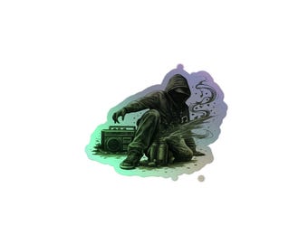 Dance Hip Survival Holographic Sticker, Hip Hop Decal, Street Dancer Gift