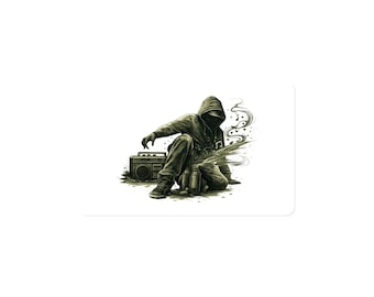 Dance Hip Survival Fridge Magnet, Hip Hop Culture Art, Breakdancer Gift