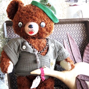 1950's Vintage Teddy Bear Rubber Nose - Etsy