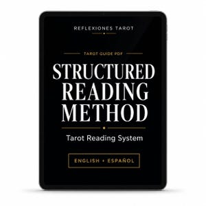Tarot Reading Guide PDF | Tarot Learning System | Tarot Workbook | Tarot Study Guide | Printable Tarot Guide | Beginner Tarot Guide