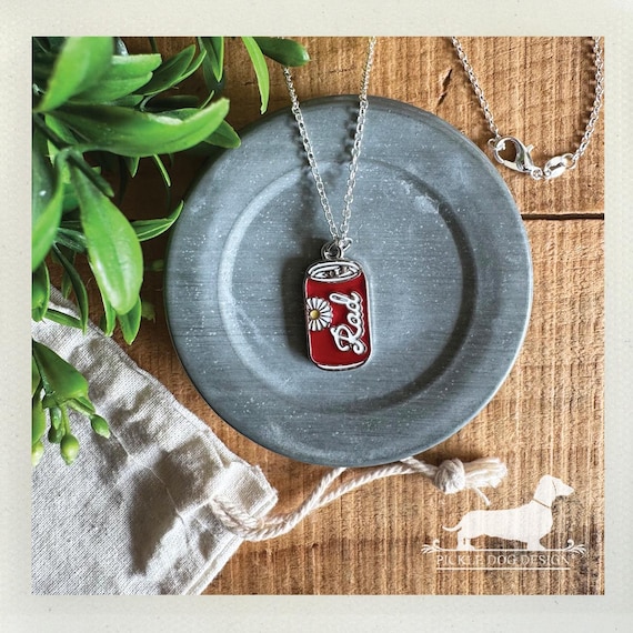 Rad Soda Can. Necklace