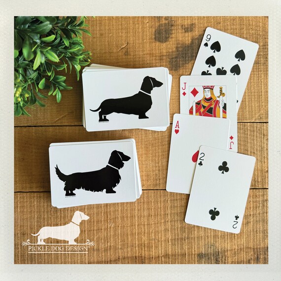 Doxie. Playing Cards