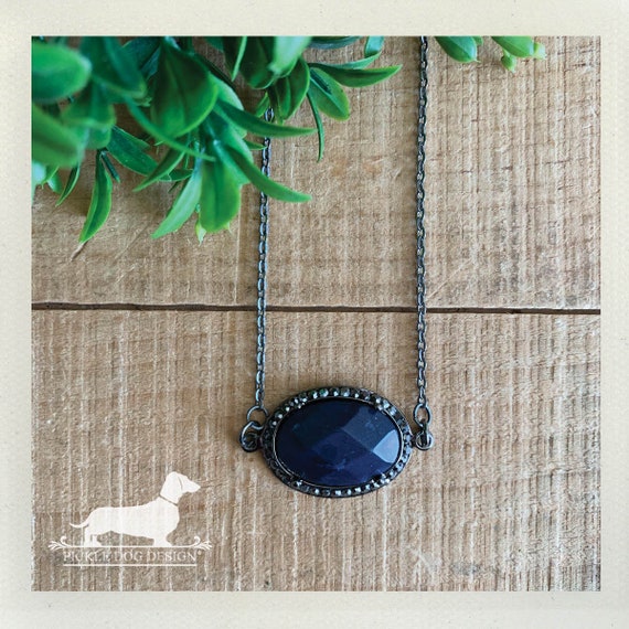 Classic Blue. Necklace