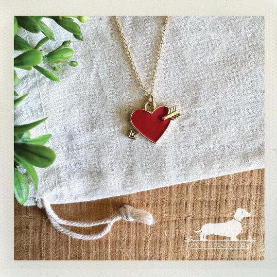 Heart & Arrow. Necklace