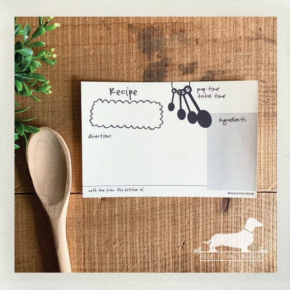Bubbly. A Baker's Dozen (Qty 13) Set of Recipe Cards