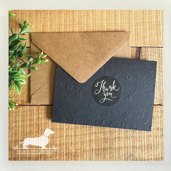 DISCOUNT DEAL! Elegant Thank You. Cards (Set of 6)