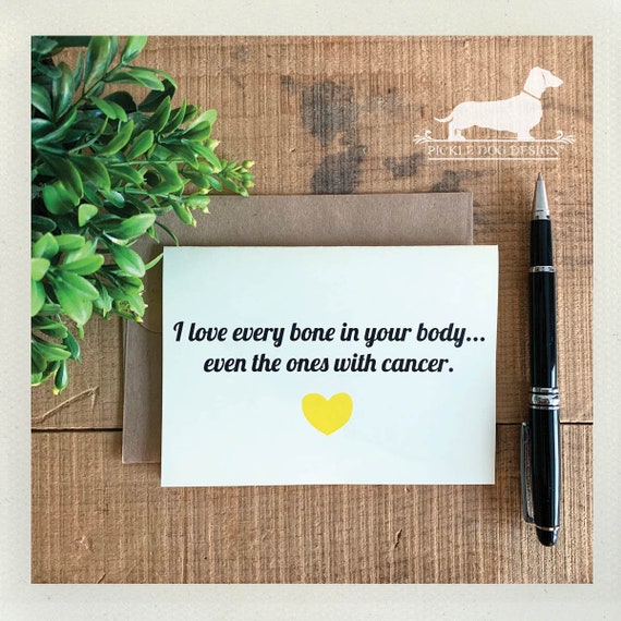 I Love Every Bone In Your Body. Note Card